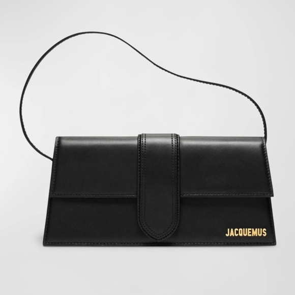 Jacquemus Handbags - JACQUEMUS The long Bambino LES CLASSIQUES Women Black New Authentic $1190